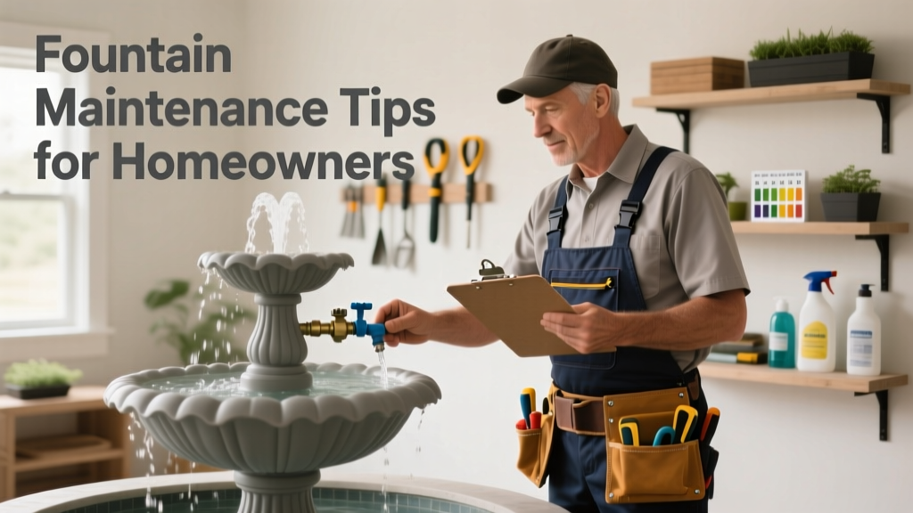 Fountain Maintenance Tips for Homeowners
