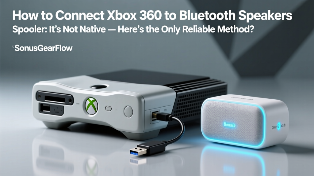 Xbox 360 Bluetooth Speakers: Low-Latency Fix (2026)