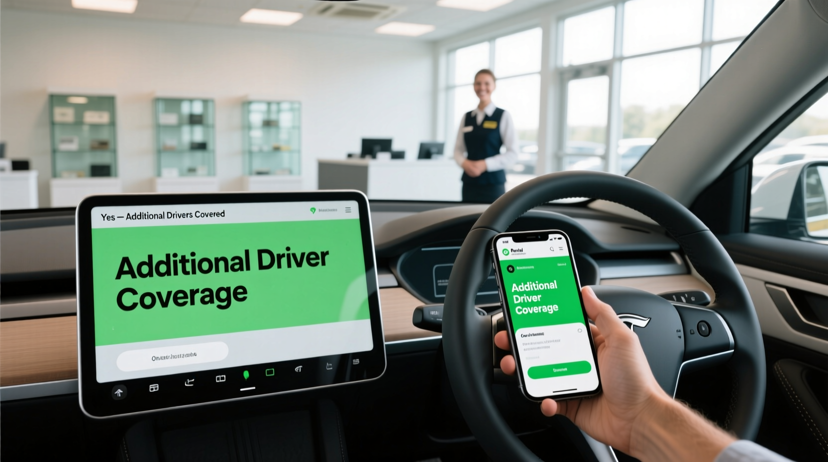 does my insurance cover additional driver on rental car
