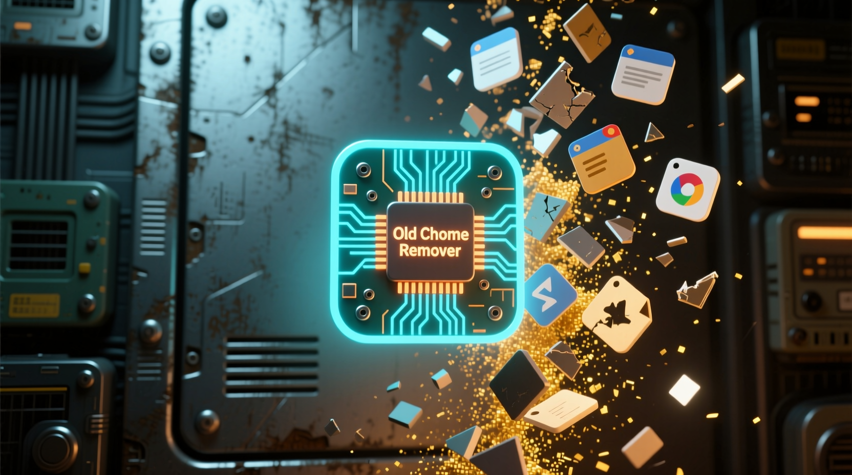 oldchromeremover frees up disk space used by old versio