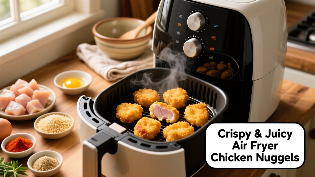 Best Air Fryer Chicken Nuggets Recipe (Crispy & Juicy)