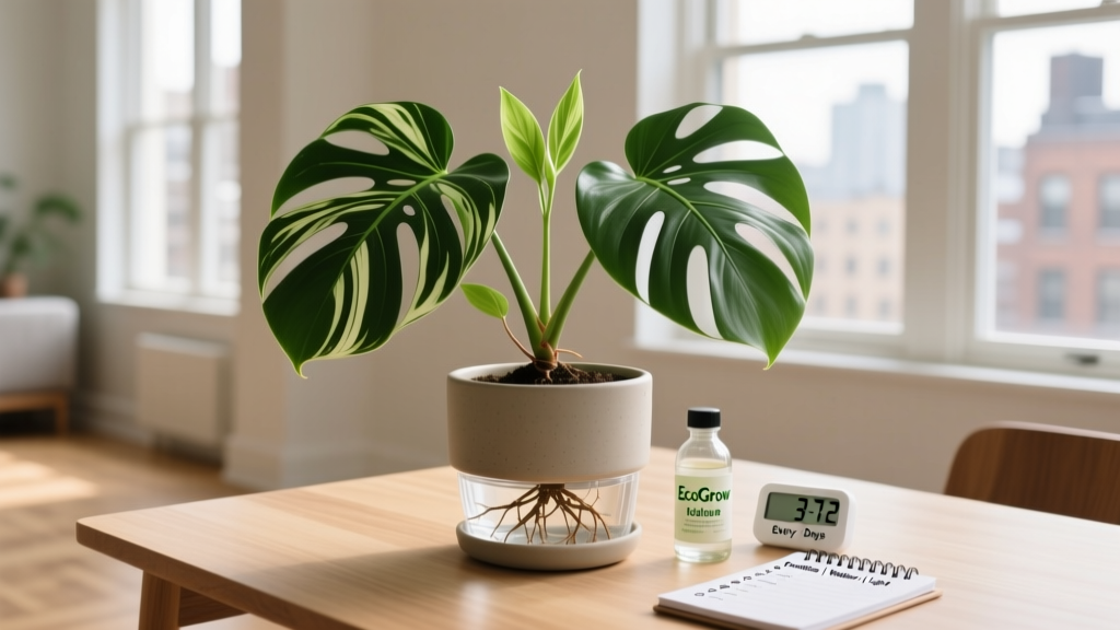 Indoor Plant Fertilizing Routine for Faster Growth
