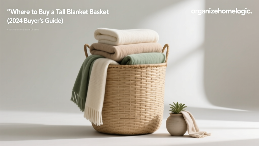 Where to Buy a Tall Blanket Basket (2024 Buyer’s Guide)