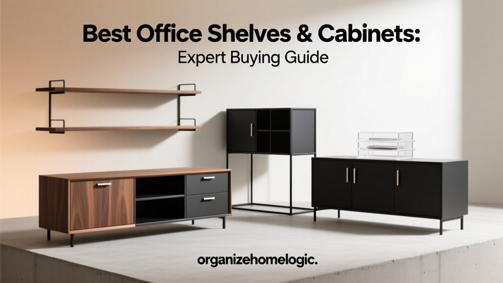 Best Office Shelves & Cabinets: Expert Buying Guide