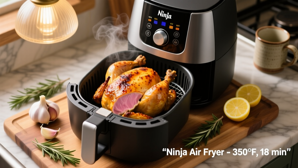 Perfect Roasted Chicken Breast in a Ninja Air Fryer