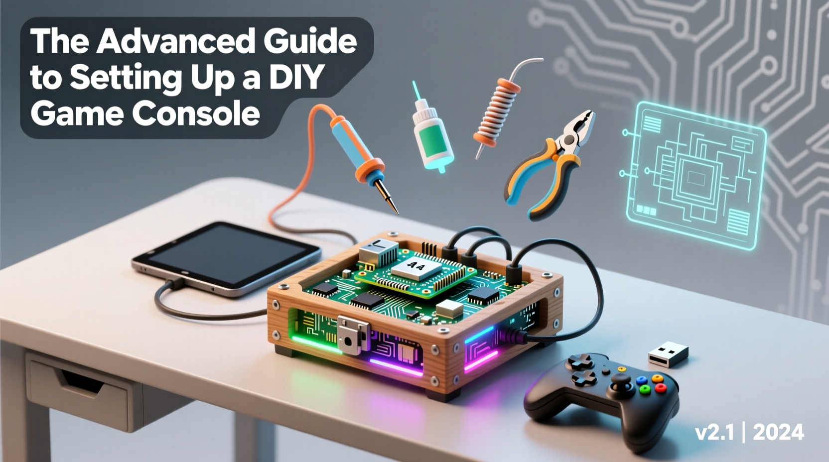 the advanced guide to setting up a diy game console wit