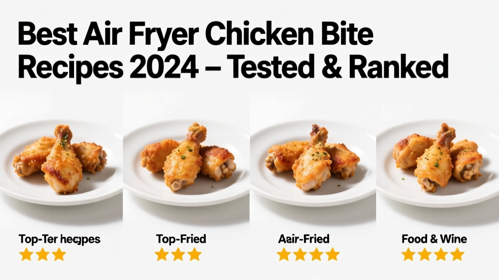 Best Air Fryer Chicken Bite Recipes (2024 Tested)