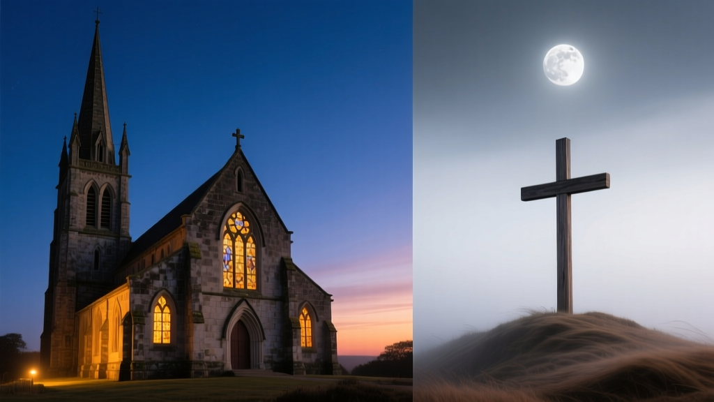 Church vs Cross: Dream Symbol Comparison