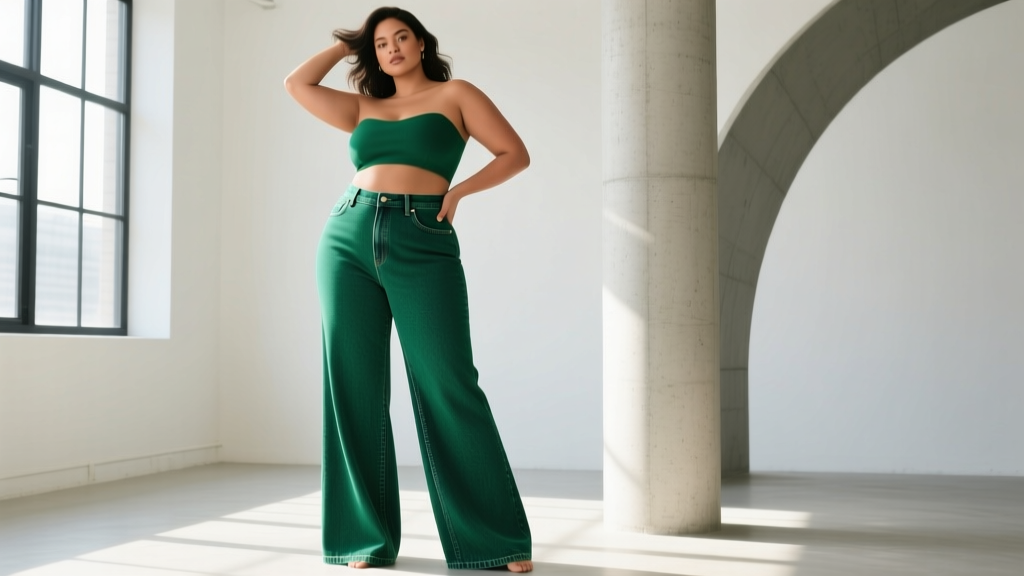 Wide Leg Jeans for Apple Shapes: Yes—Here’s Why & How