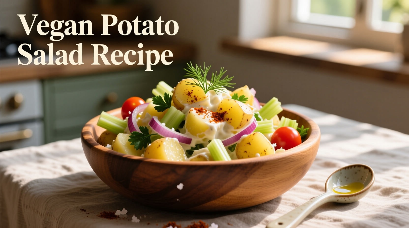 Creamy Vegan Potato Salad Recipe Ready in 30 Minutes
