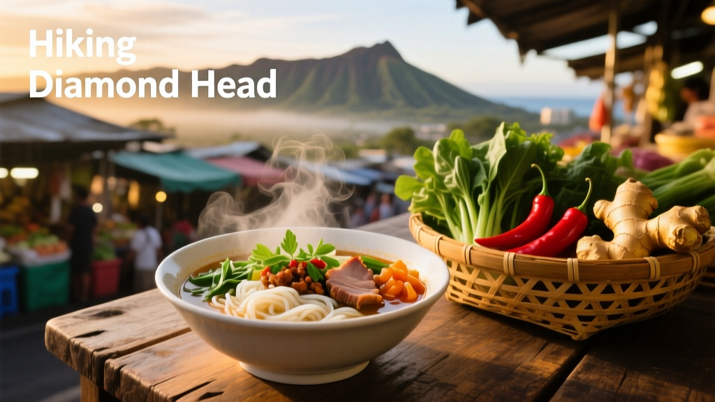 Hiking Diamond Head: A Coastal Volcanic Crater Walk with Panoramic Views, Practical Tips, and Local Food Stops