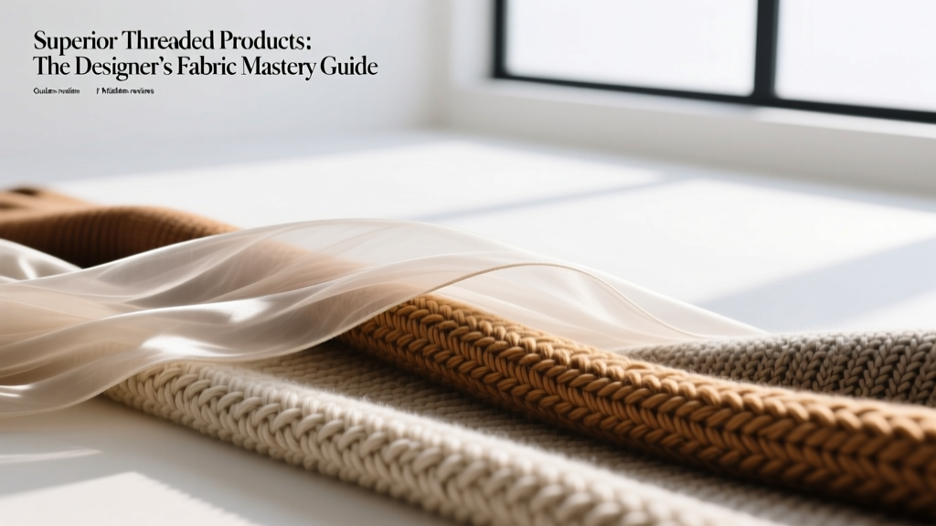 Superior Threaded Products: The Designer’s Fabric Mastery Guide