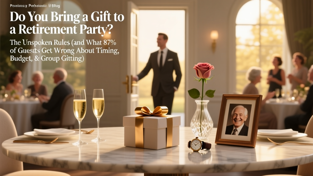 Retirement Party Gift Etiquette (2026)