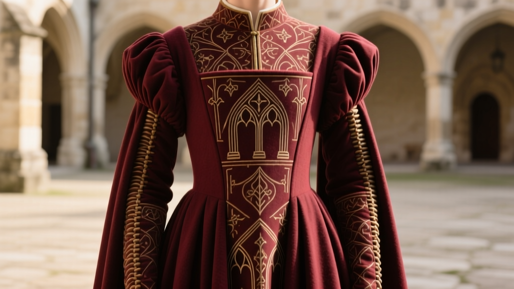 2026 Guide: 15th-Century Burgundian Houppelande Dress