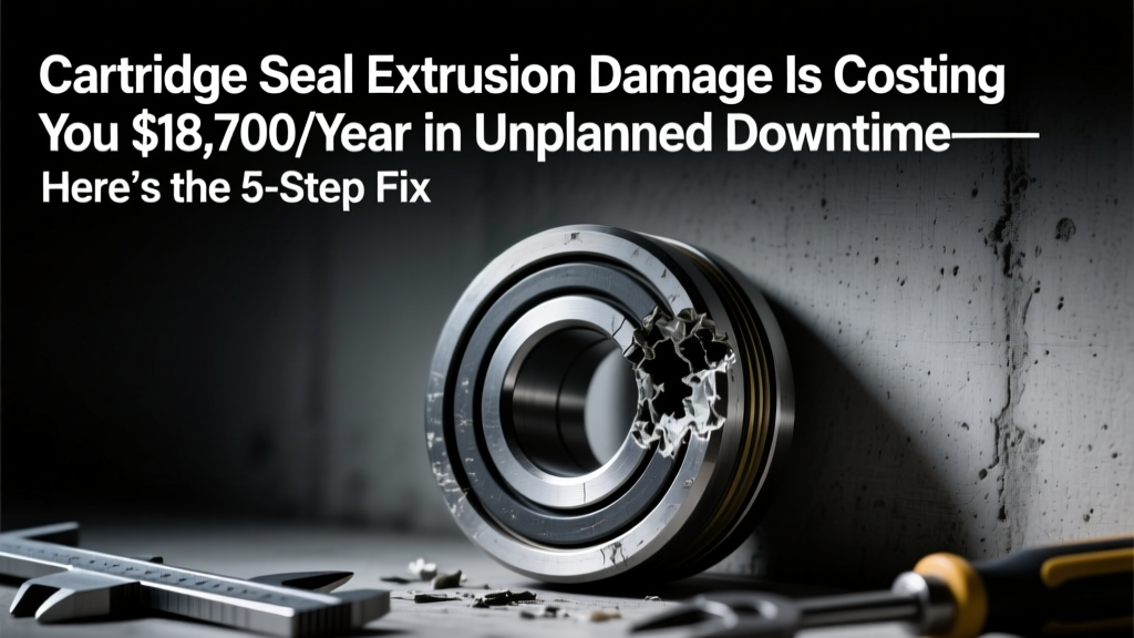 Stop Cartridge Seal Extrusion Damage & Downtime Now
