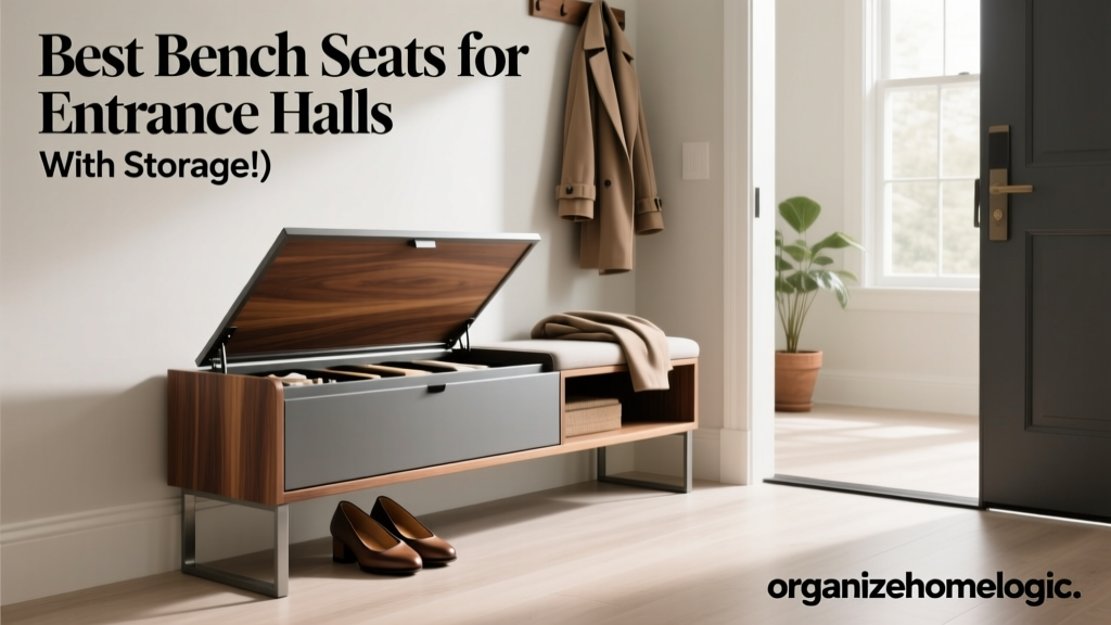 Best Bench Seats for Entrance Halls (With Storage!)