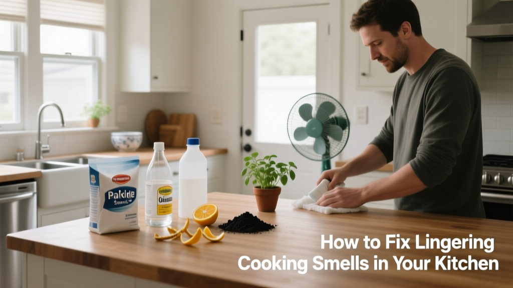 How to Fix Lingering Cooking Smells in Your Kitchen