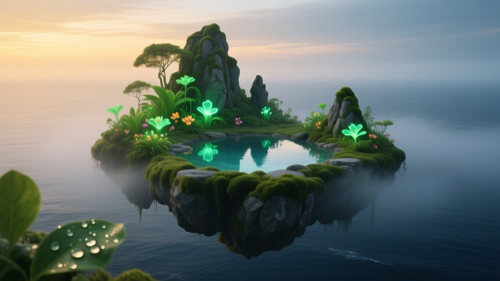 Dreaming About Floating Island: Interpretation