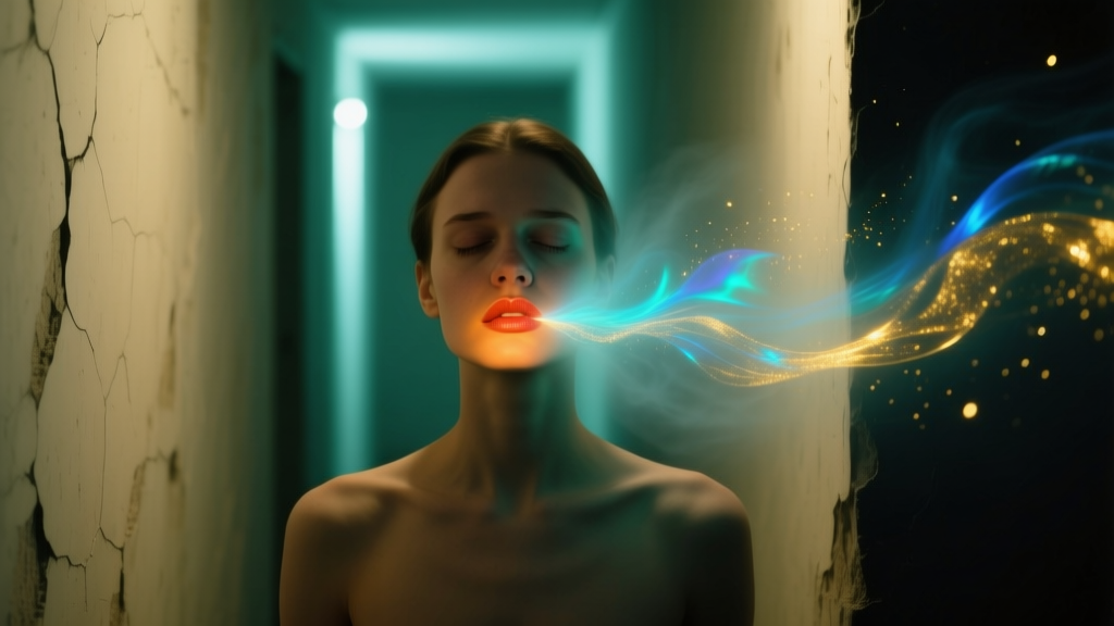 Lips Feeling Desire: Emotional Dream Meaning