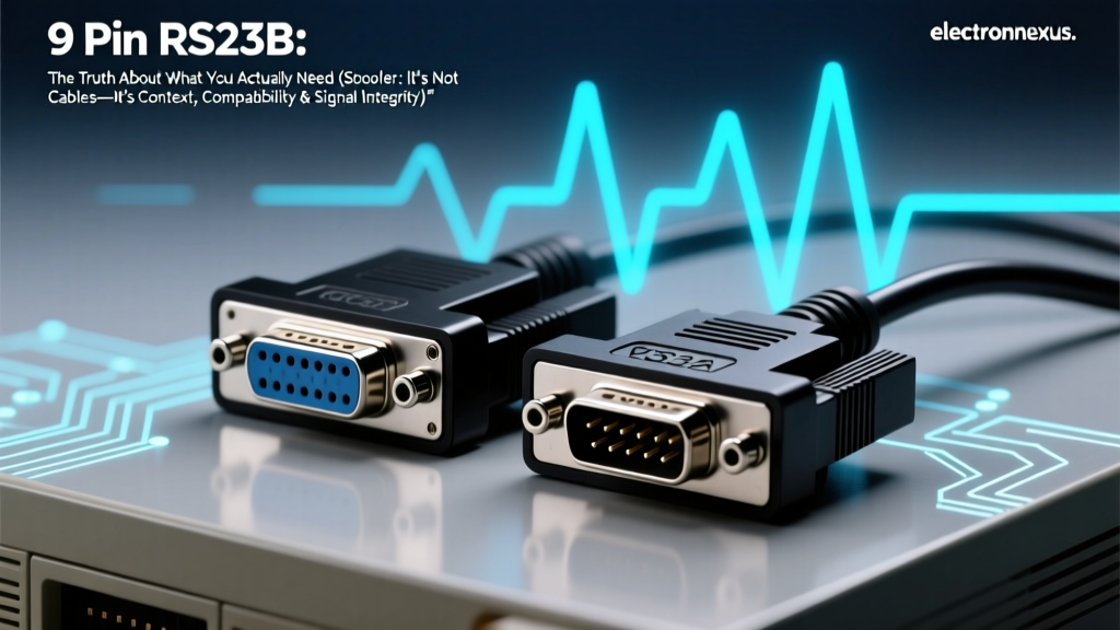9 Pin VGA RS232: The Truth About What You Actually Need (Spoiler: It’s Not Cables—It’s Context, Compatibility & Signal Integrity)