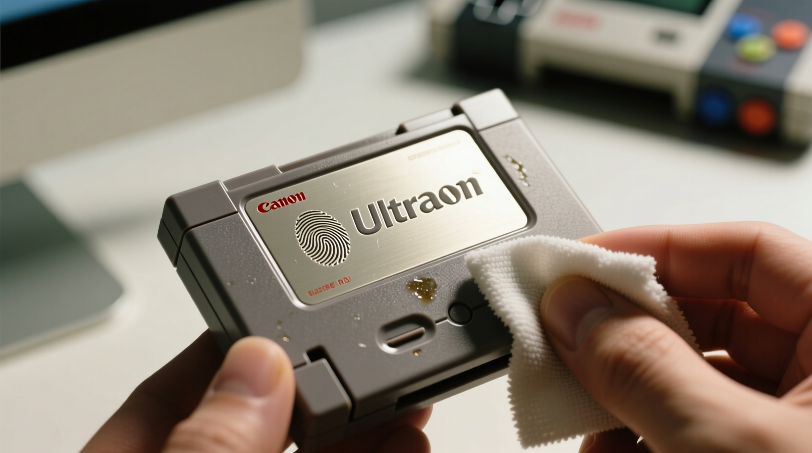 how to clean retro game cartridge cases safely