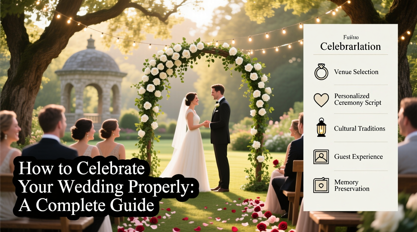 how to celebrate your wedding properly nitkafacts