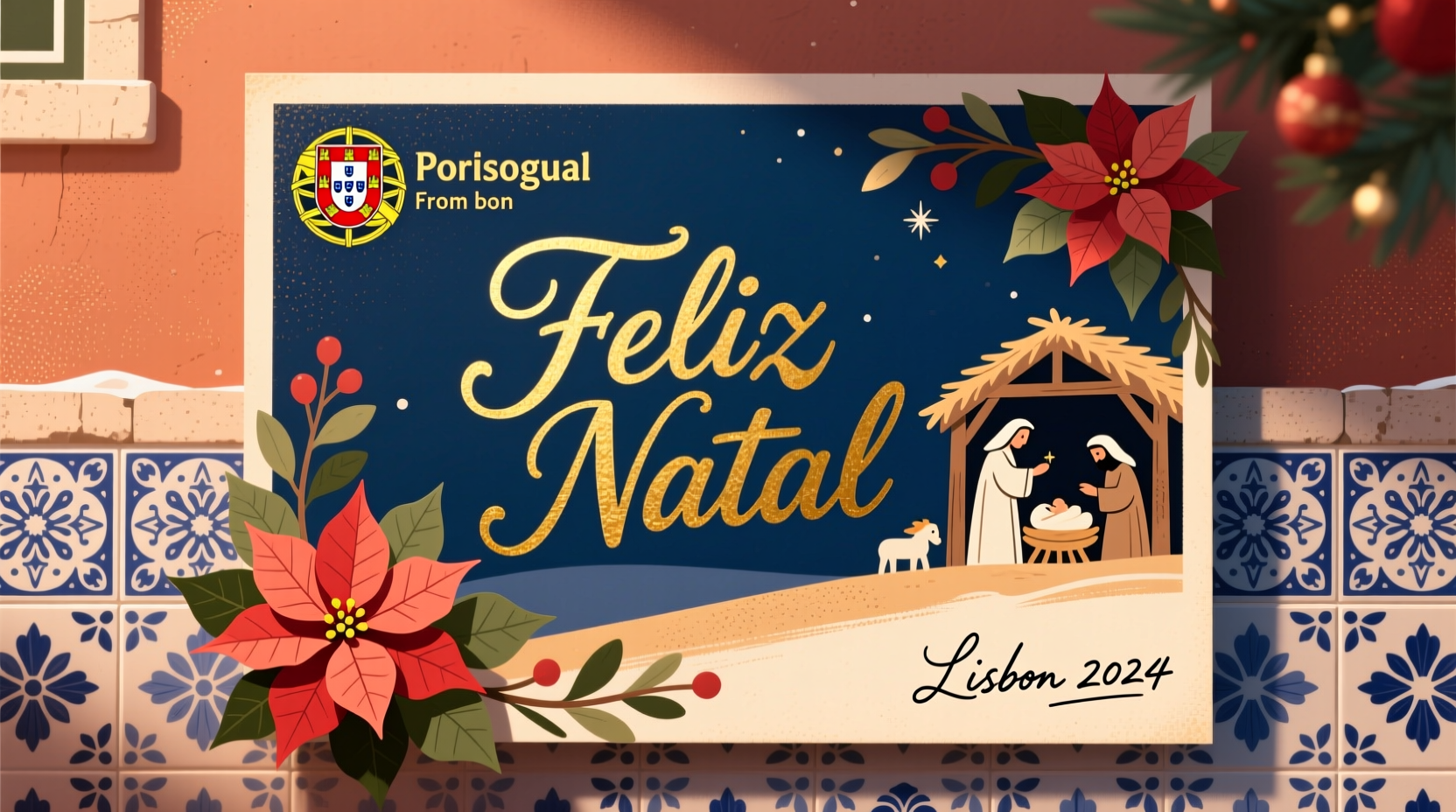 how to say merry christmas in portugal
