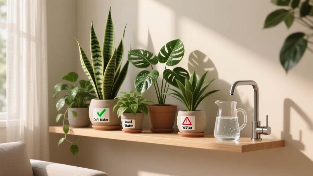Can You Water Indoor Plants With Soft Water?