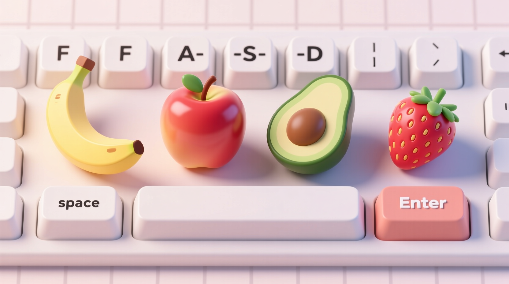 which foods are the most keyboard friendly