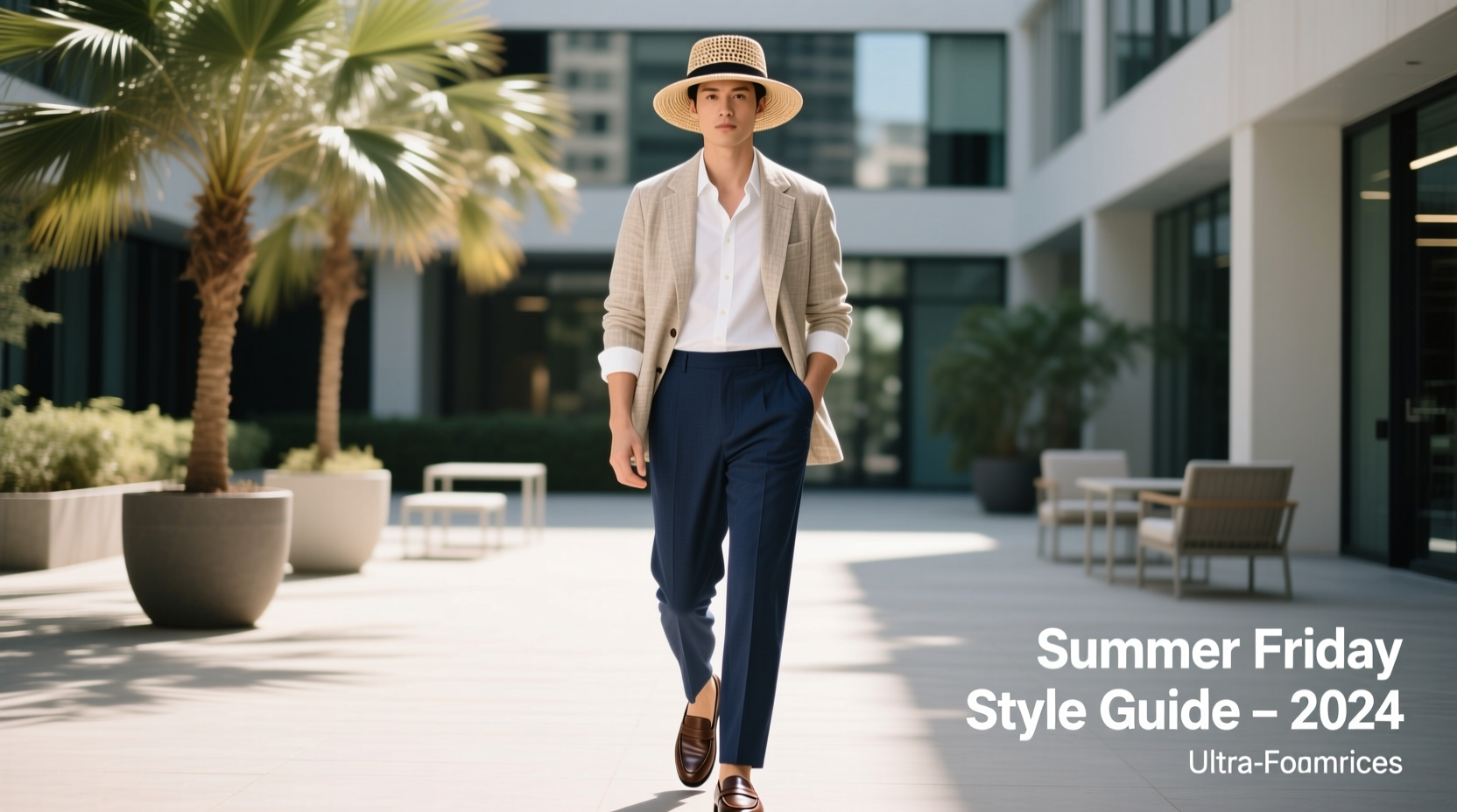 how to style bucket hats with professional workwear for summer fridays