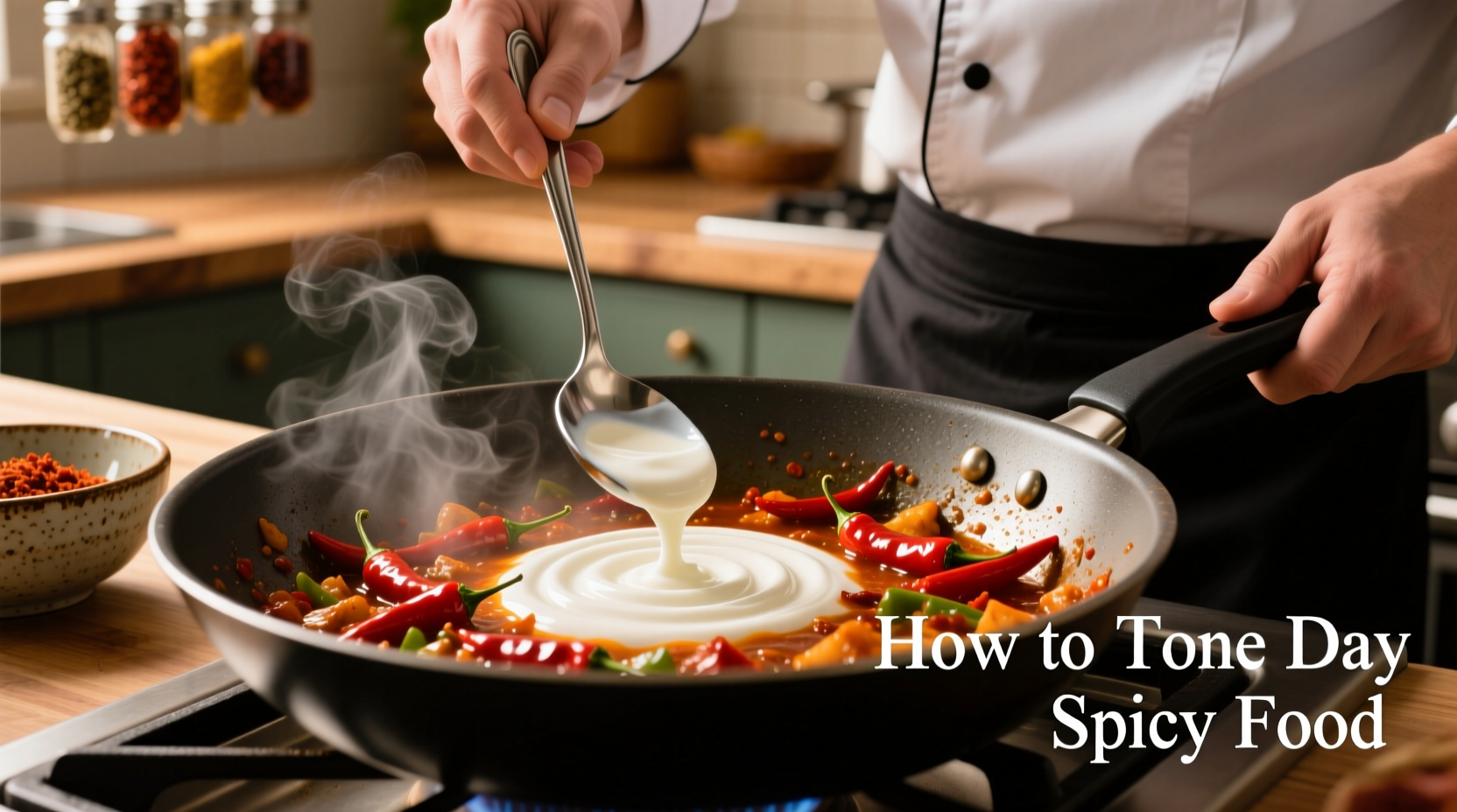 how to tone down spicy food