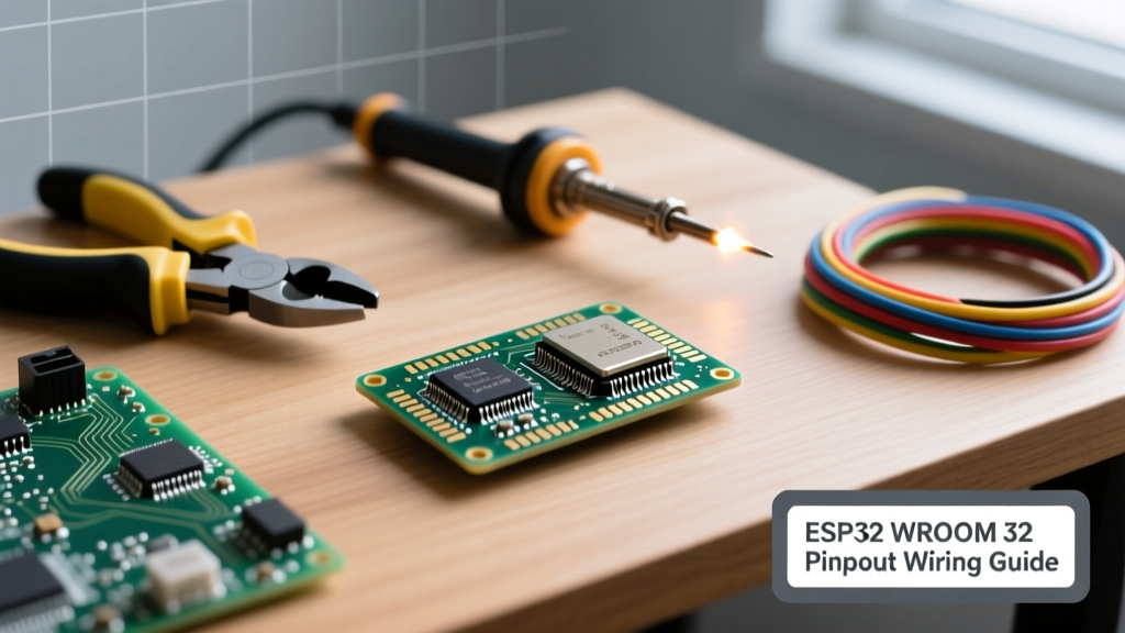 The Ultimate ESP32-WROOM-32 Pinout Guide: How to Wire Safely
