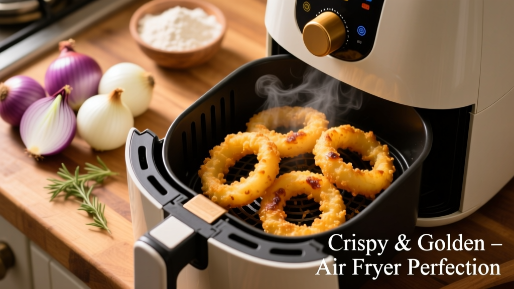 Cavendish Onion Rings in Air Fryer: Crispy & Golden