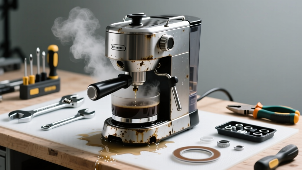 Fix a Leaking Coffee Maker Making Strange Noises