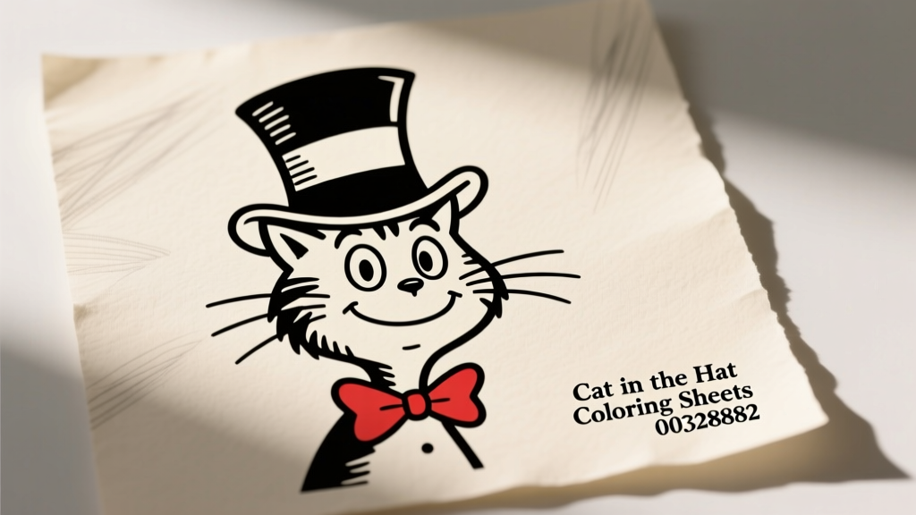 Cat in the Hat Coloring Sheets: Developmental Benefits, Safe Materials, and Prenatal & Early Childhood Integration