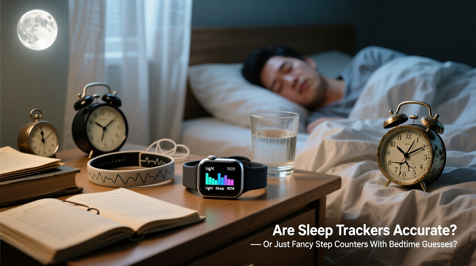 are sleep trackers accurate or just fancy step counters with bedtime guesses