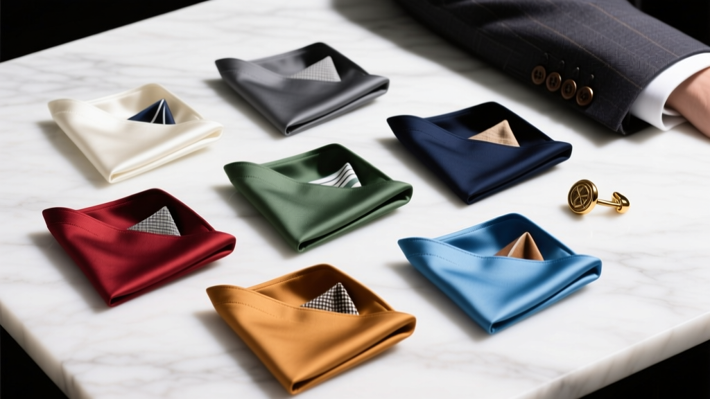 Most Versatile Pocket Square Colors: Style Guide 2024