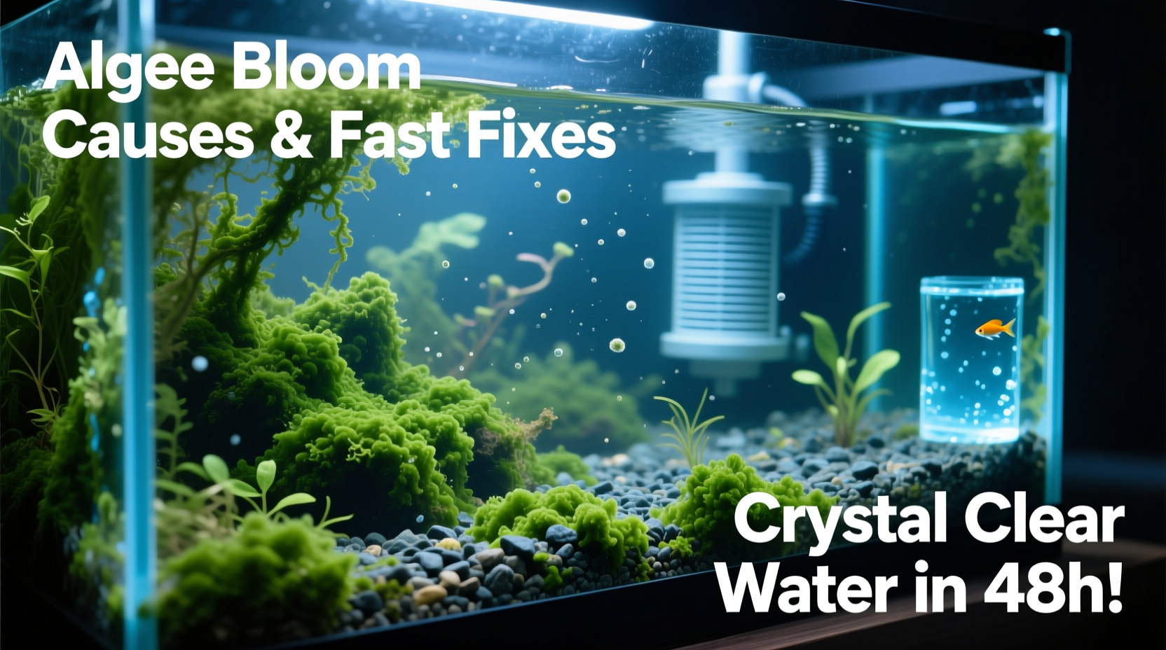 fish tank algae bloom causes and fast fixes for crystal clear water
