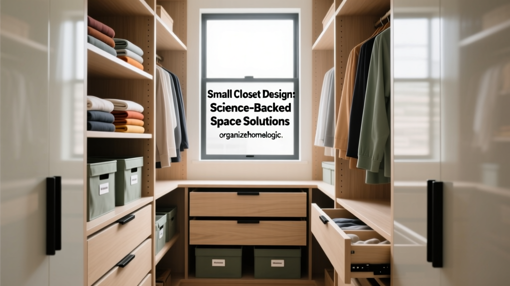 Small Closet Design: Science-Backed Space Solutions