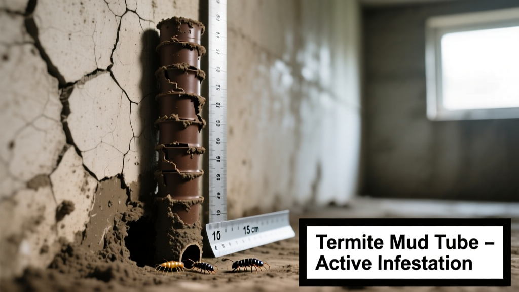 Mud Tubes on Wall: What Pest Is It?