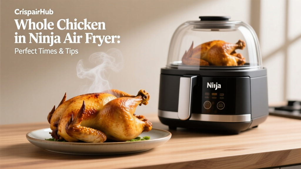 Whole Chicken in Ninja Air Fryer: Perfect Times & Tips