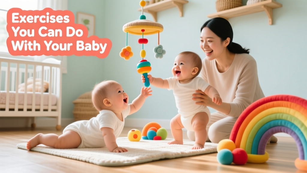 Safe, Science-Backed Exercises You Can Do With Your Baby (0–24 Months)