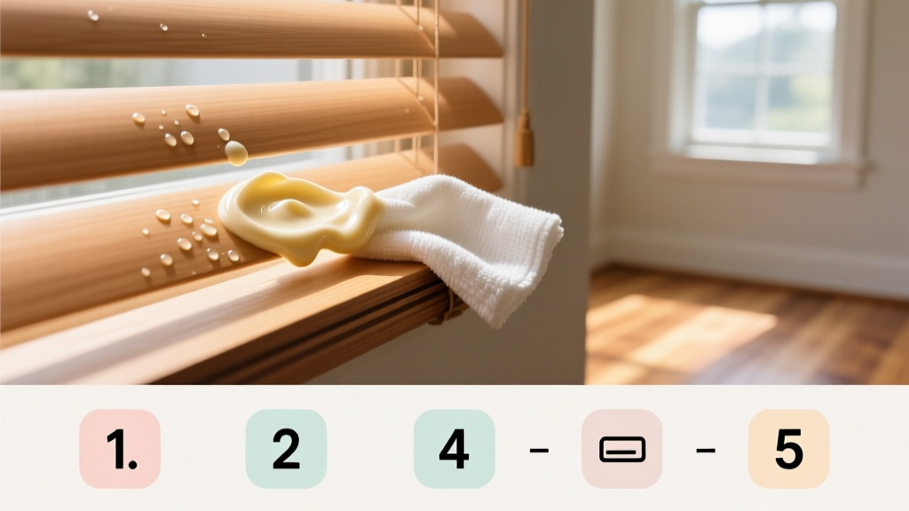 Easy & Proven: How to Get Mayonnaise Out of Blinds