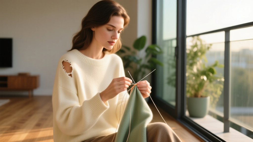 How to Fix a Hole in a Cashmere Sweater (Pro Tips)