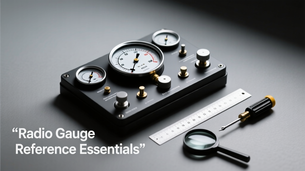 Radio Gauge Reference Essentials: Precision, Standards, and Real-World Calibration Practices