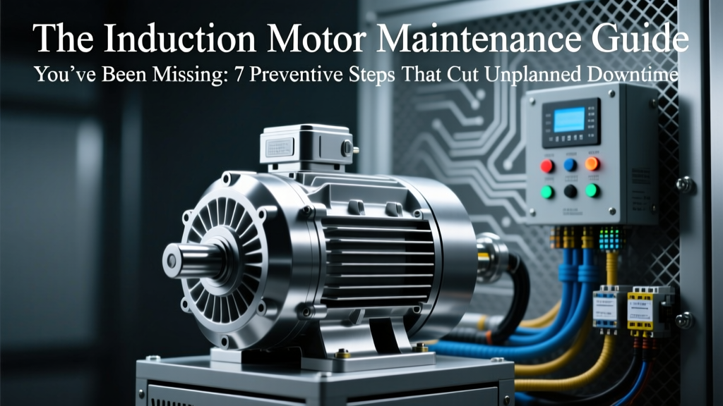 Induction Motor Maintenance Guide: Cut Downtime 63%