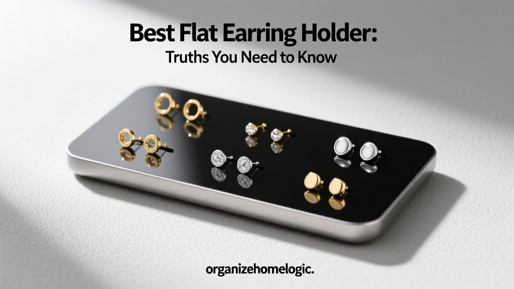 Best Flat Earring Holder: Truths You Need to Know
