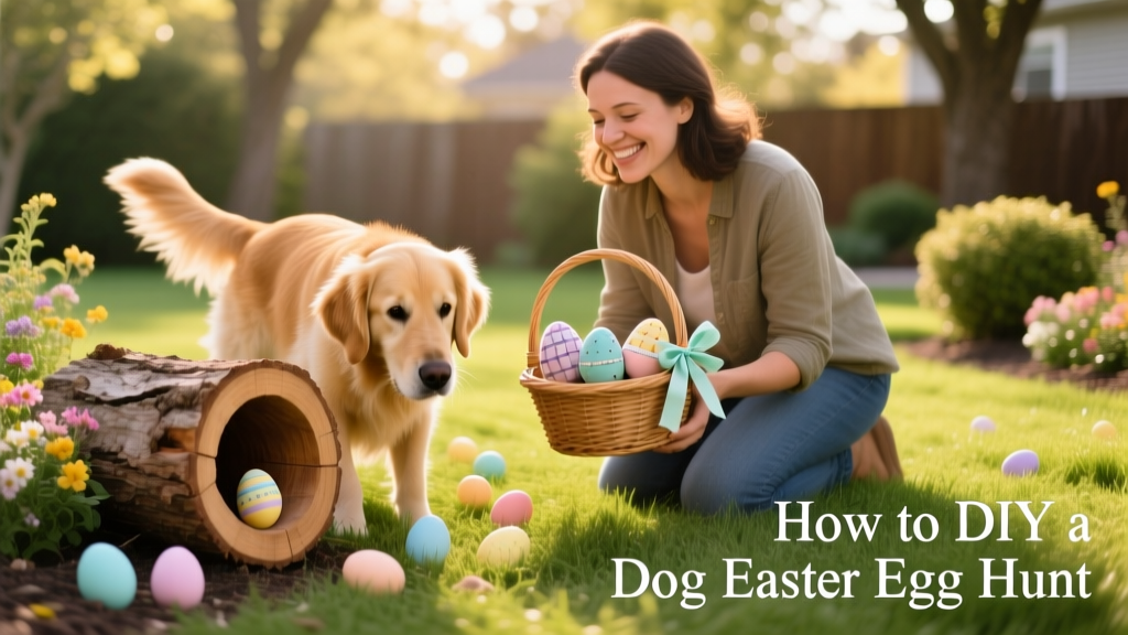How To DIY a Dog Easter Egg Hunt for Your Pup