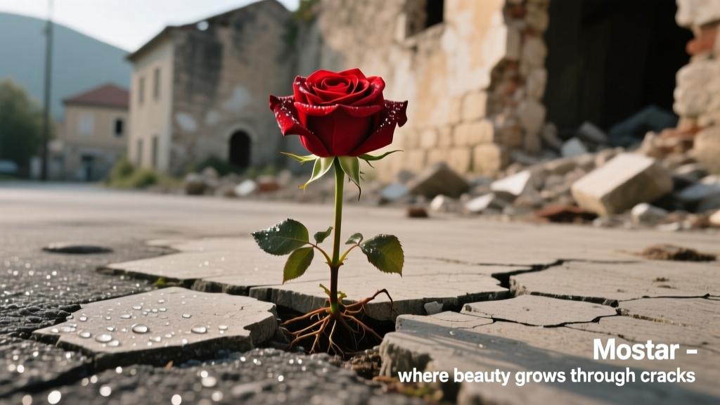Mostar: The Rose That Grows Through Concrete