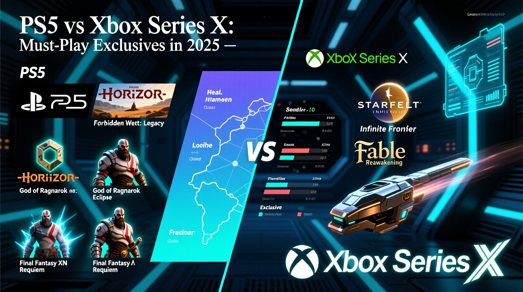 ps5 vs xbox series x exclusives which console has must play titles in 2025